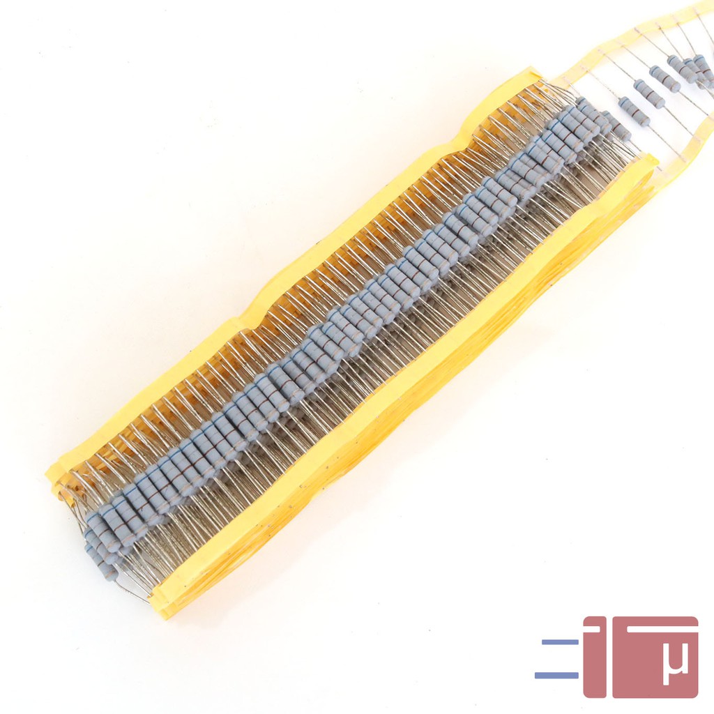 Resistor 680R 680 Ohm 2W Metal Oxide 5% Taiwan Kaki Tembaga