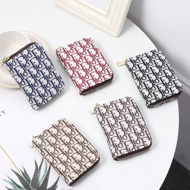 ONLYONE12 Dompet Kartu Koin Wanita Mini Import HIigh Quality / Dompet Premium Brand / Dompet Kartu Banyak Slot Muat Banyak