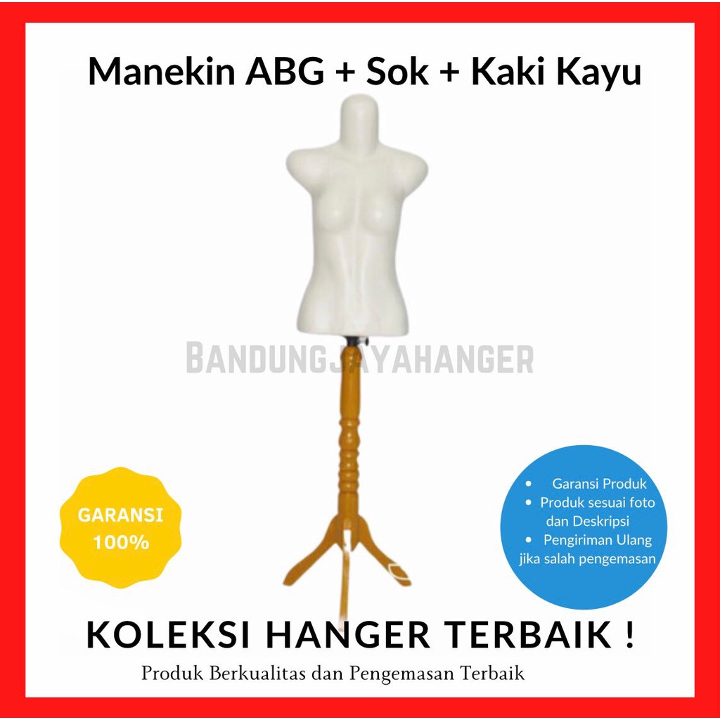 PATUNG MANEKIN ABG BUTEK /  MANEKIN SETENGAH BADAN Setengah Badan BUTEK DAN BENING