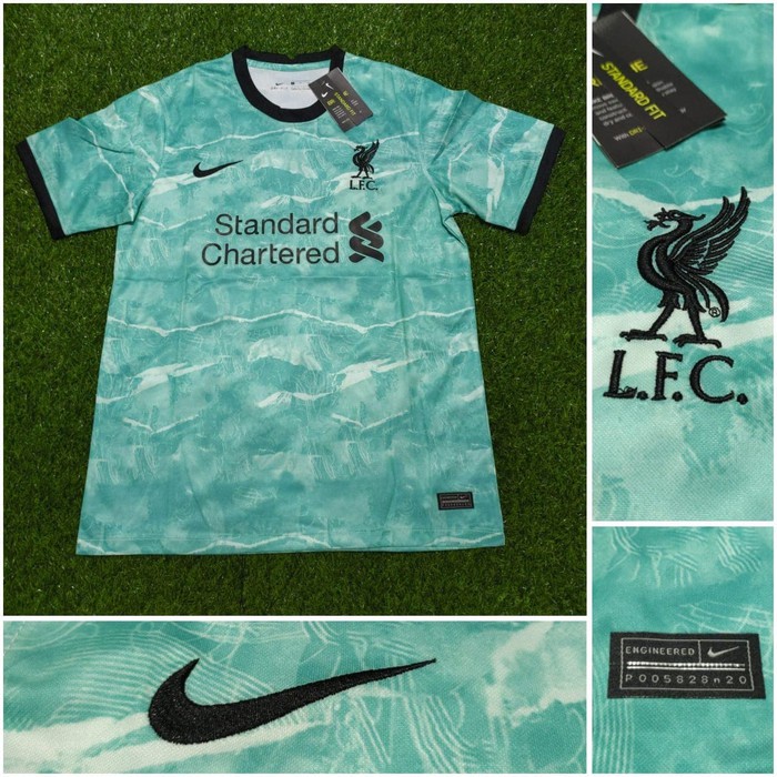 JERSEY LIVERRPOLL_ 2020 2021 AWAY BIRU TERBARU PREMIUM QUALITY KUALITAS JAMINAN TERBAIK