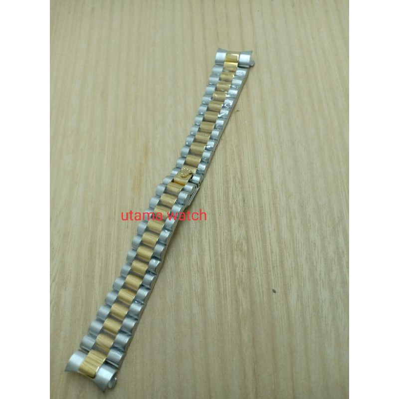 SETRAP TALI JAM ROLEX PERSIDENT 20MM STANLESS STEEL