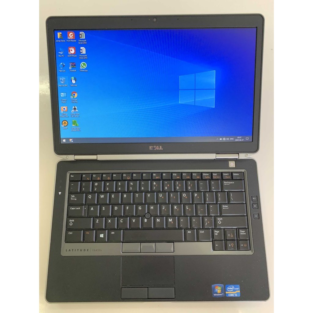 Laptop-Murah-Dell Latitude-E6320-Corei5-Ram4G-HDD320G-Kamera-DVD-Design-Gaming-Win10-Siap Pakai