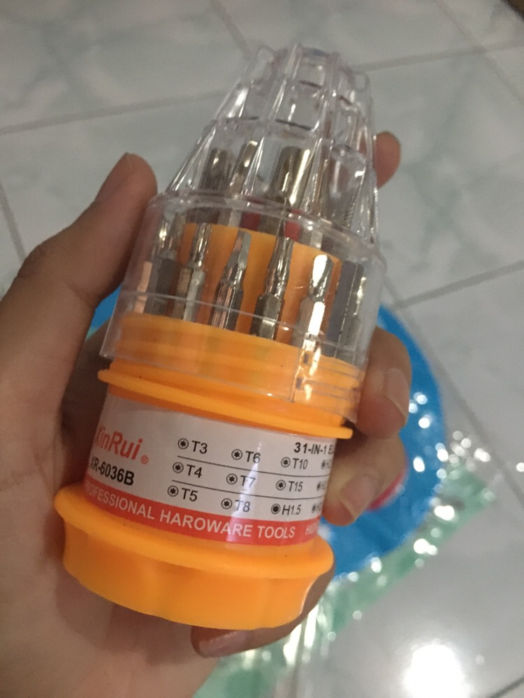 Obeng Set Multi 31 In 1 Screwdriver Handphone Elektronik Hp Laptop Pc