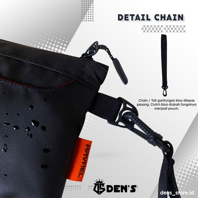 Hand Bag Pria/Clucth Bag/Tas Tangan 3 Penyimpanan Utama