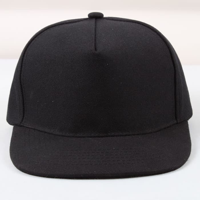 Topi SNAPBACK | HIPHOP Hitam Polos