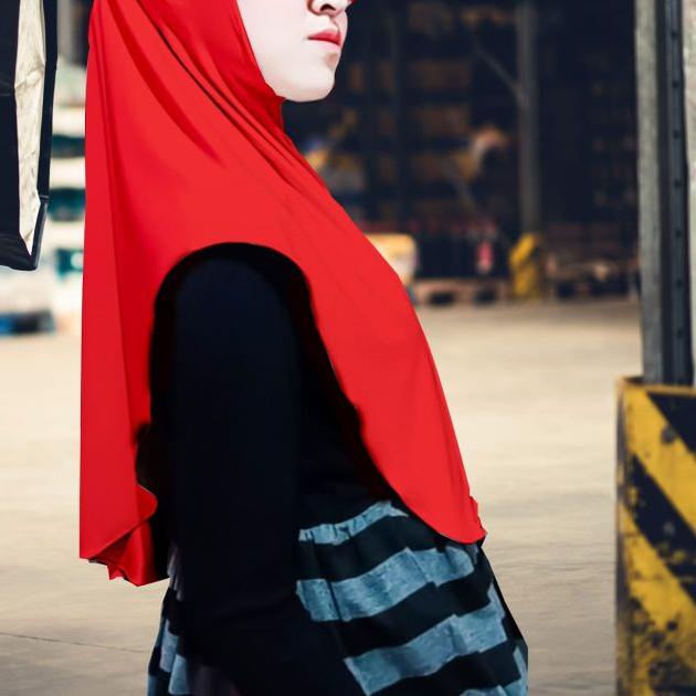 ♕ Hijab Topi Sporty Dewasa. Hijab Topi Dewasa. Hijab Topi. Jilbab Topi. Kerudung Topi. Kerudung Topi