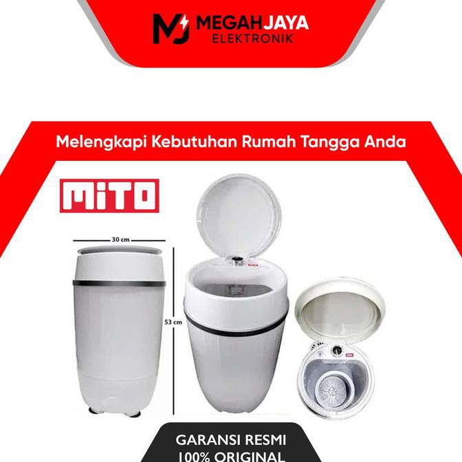 MITO MESIN CUCI PORTABLE + PENGERING WM1 / WM 1 3,5 KG