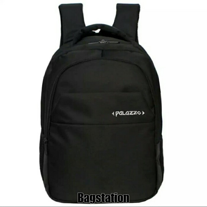 PALAZZO ORIGINAL TAS RANSEL LAPTOP CASUAL DAYPACK BACKPACK PRIA WANITA - Cokelat Tua