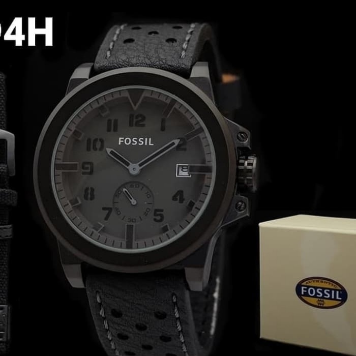 JAM TANGAN PRIA RANTAI MURAH ORIGINAL KULIT ANTI AIR DIGITAL J2D9 super premium fosil paket free