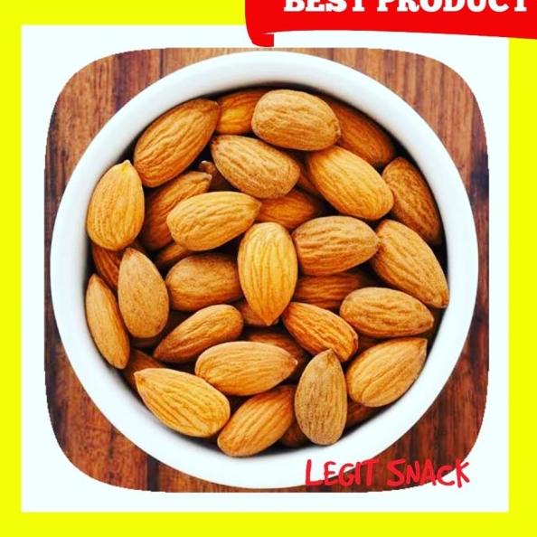 

KACANG ALMOND KUPAS ORIGINAL / ALMON PANGGANG MURAH 250GR