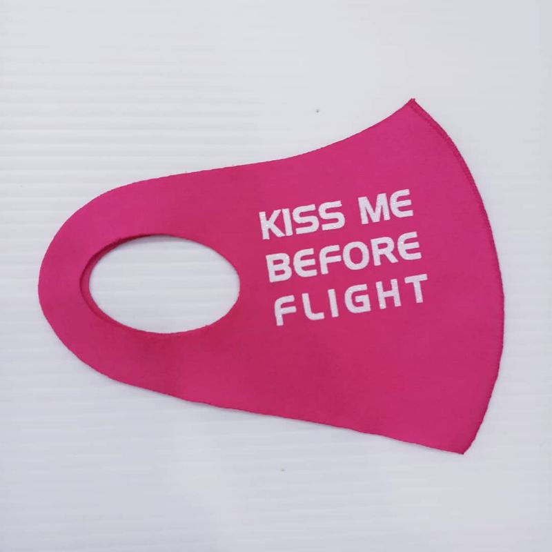 Masker Scuba Kiss Me Before Flight