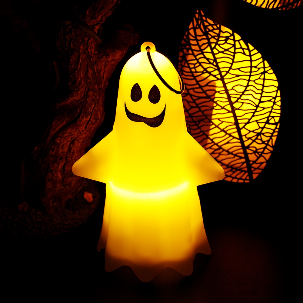 Lampu Malam Led Bentuk Boneka Vampire 3D Untuk Dekorasi Halloween