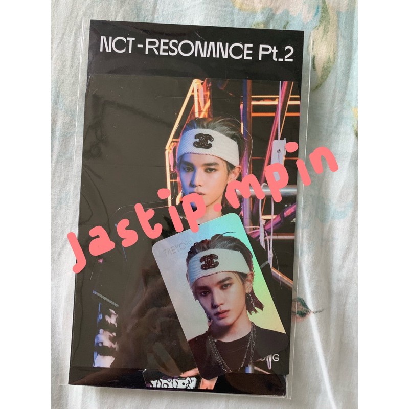Ready Holo Standee + pc ONLY NCT Resonance pt.2 (Taeyong)