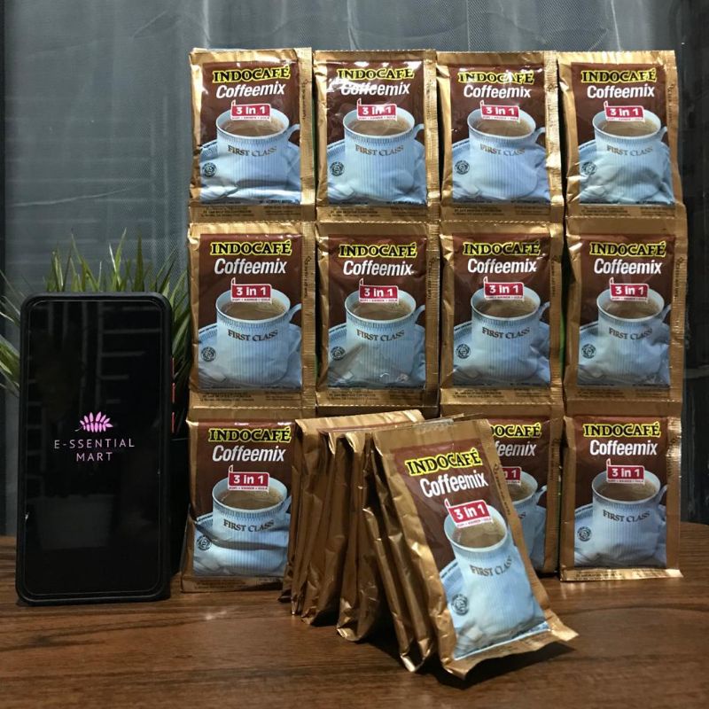 

INDOCAFE Coffeemix 3in1 Kopi + Krimer + Gula (isi 10 sachet x 20 gr)