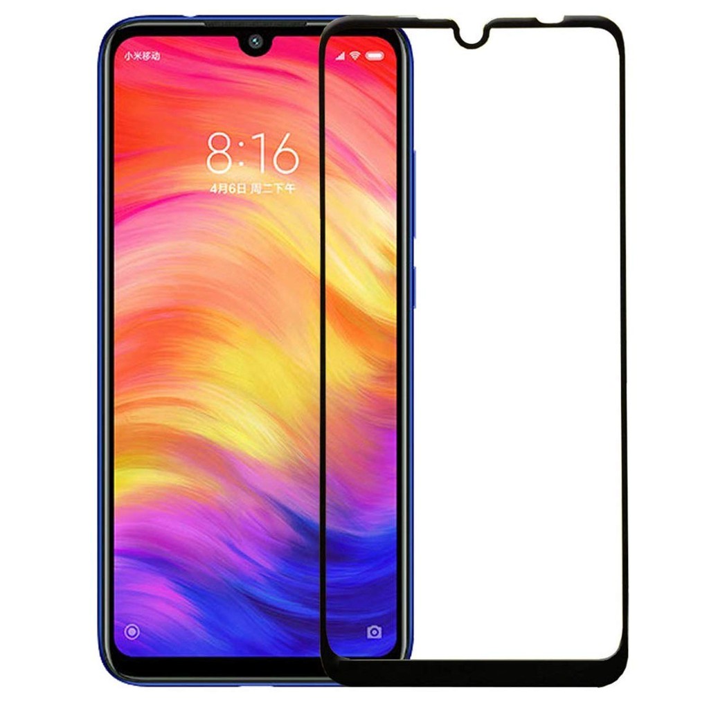 Tempered Glass Full Xiao Mi Redmi 7 Redmi Note 7 Mi Play Screenguard Antigores Kaca Screen Protector