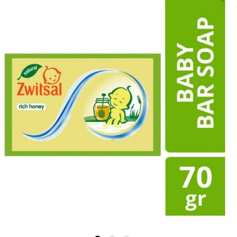 ZWITSAL BABY BAR SOAP CLASSIC  &amp;  RICH HONEY 70GR