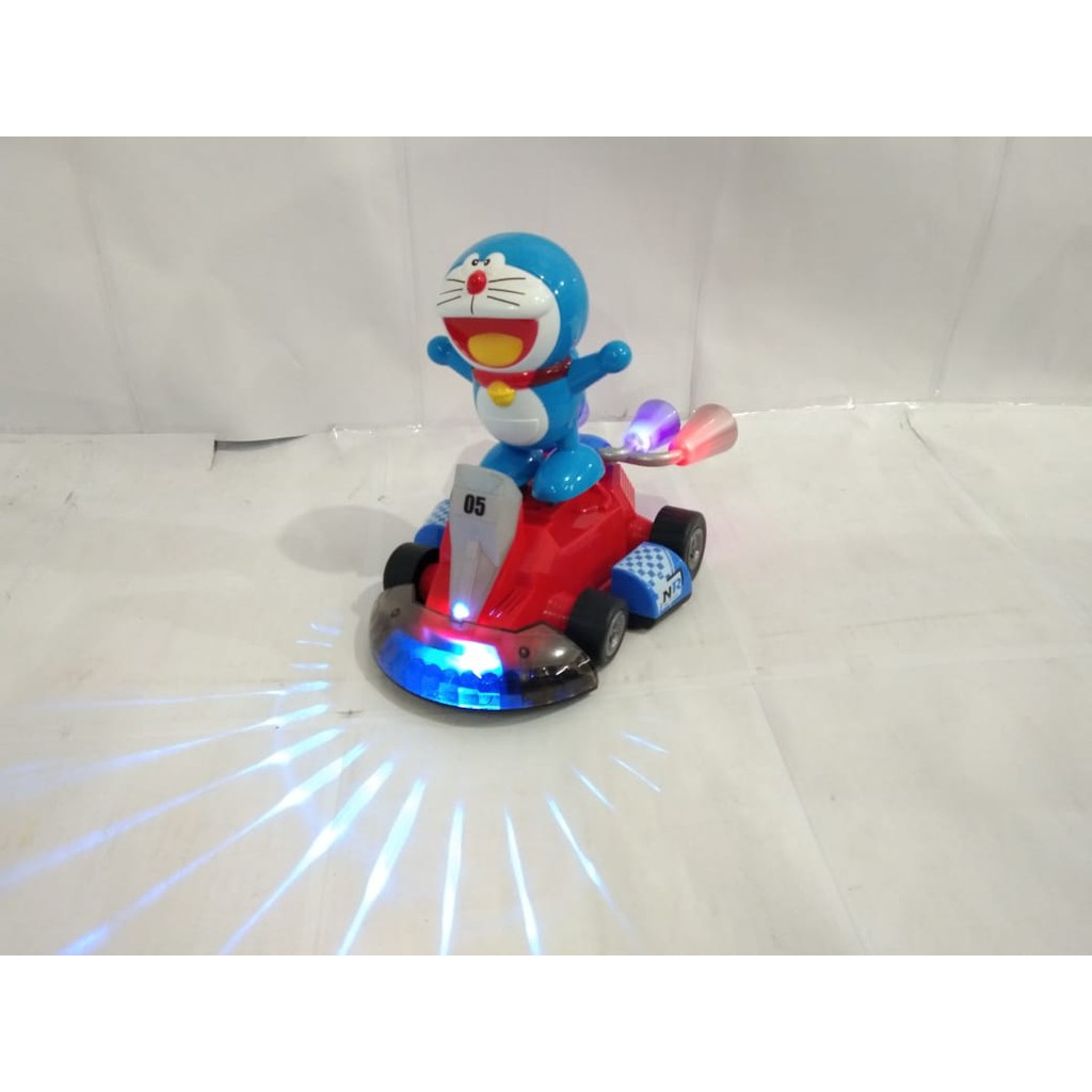 Mainan Anak karting Doraemon - gocar doraemon bump and go - LD144D