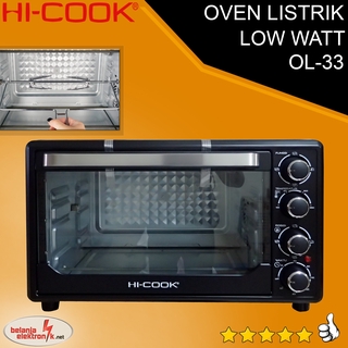 HI-COOK OVEN LISTRIK LOW WATT SERBAGUNA OL-33 | Shopee Indonesia