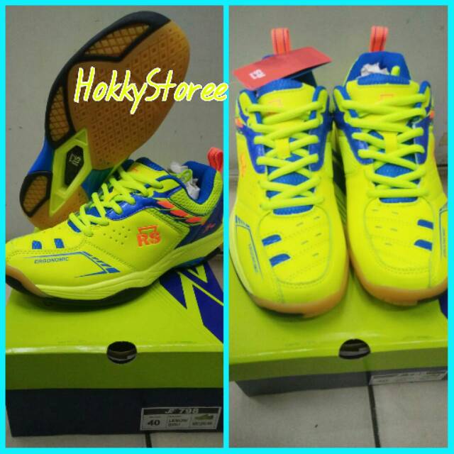 Sepatu Badminton RS JEFFER 798 / RS JF 798 Original
