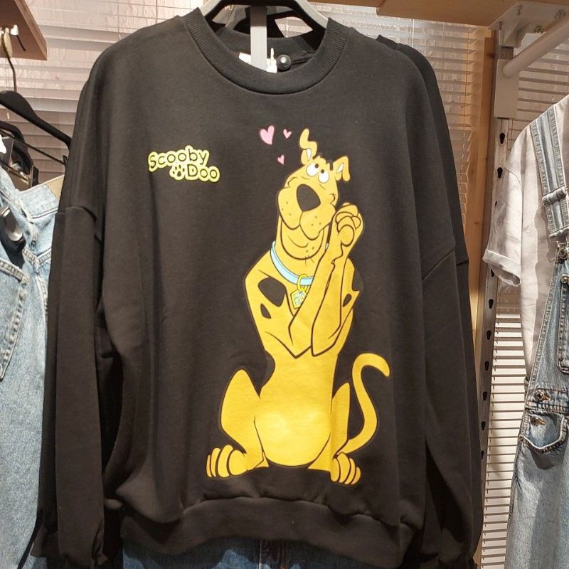NEW PULL&BEAR WOMAN SWEATER SCOOBY DOO