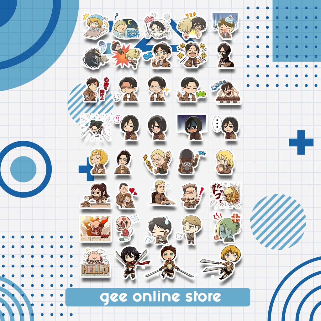 

Stiker Emoji 2 SnK | Attack on Titan