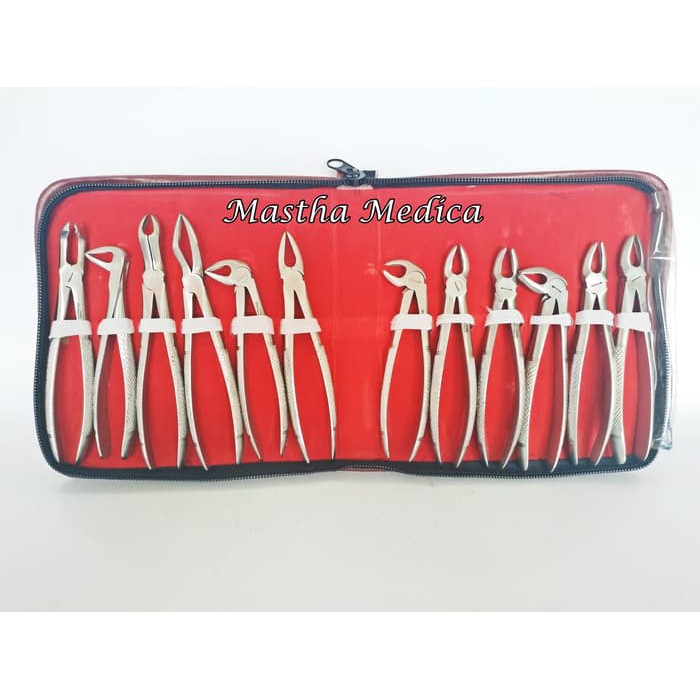 Tang Cabut Gigi Set Dewasa dan Anak OneMed