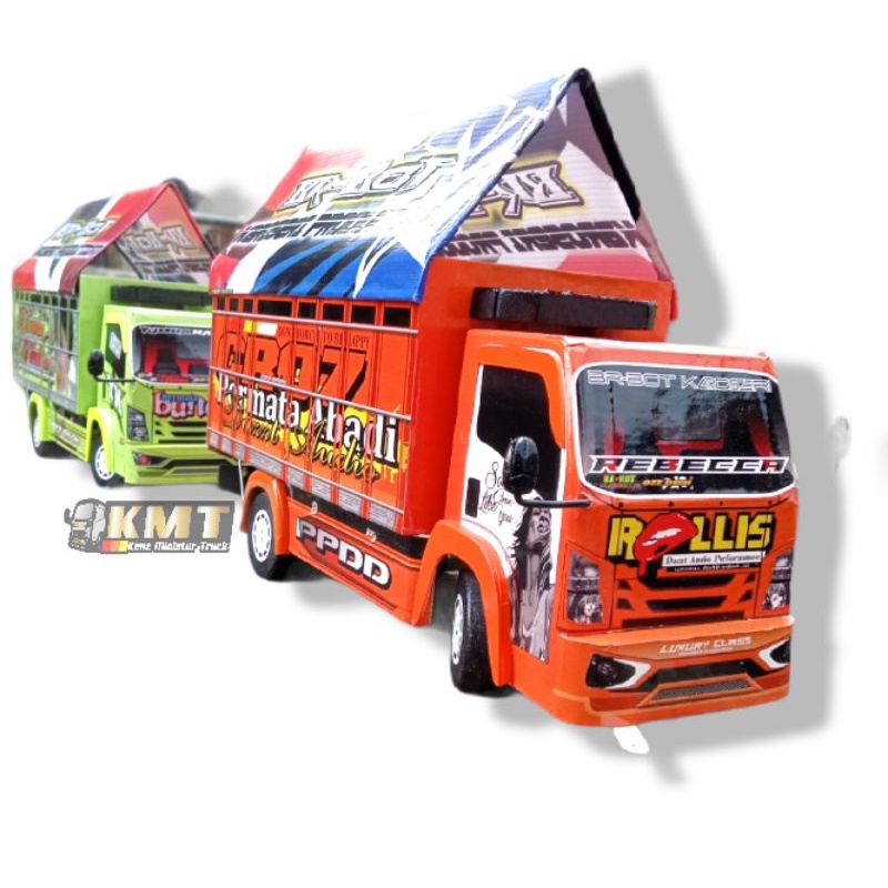 MINIATUR TRUK OLENG DETAIL JUMBO TERLARIS