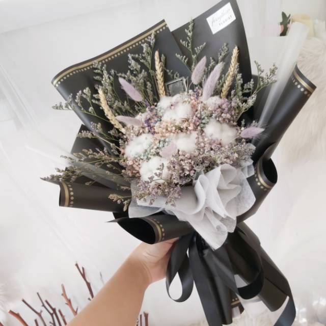 LARGE DRIED FLOWER BOUQUET BUKET BUNGA KERING BESAR LARGE DRIED FLOWER BOUQUET BUKET BUNGA KERING BESAR