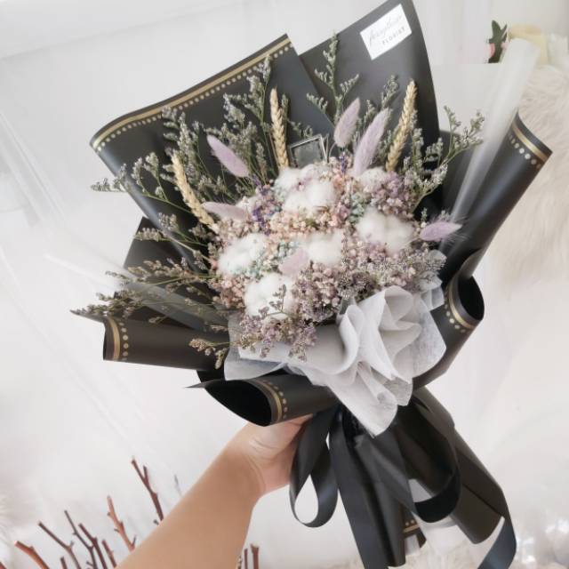 LARGE DRIED FLOWER BOUQUET BUKET BUNGA KERING  BESAR 