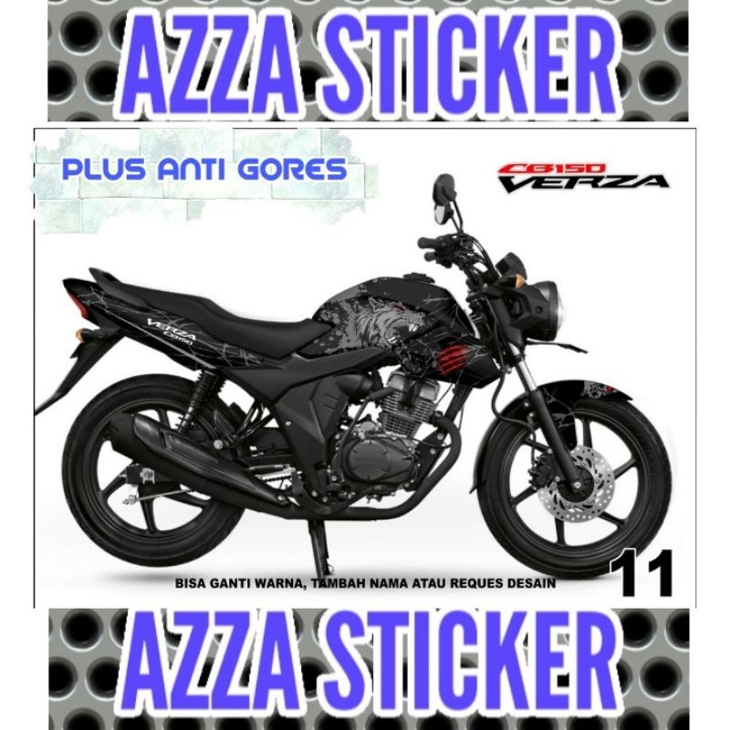 Stiker Dekal Verza Cb 150 Striping Motor verza cb 150 Full body Sticker Decal Motor verza cb 150 Dek