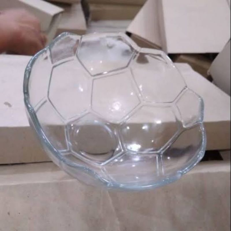 MANGKOK BOLA KACA KECIL - MANGKOK SETENGAH BOLA - MANGKUK SOUVENIR