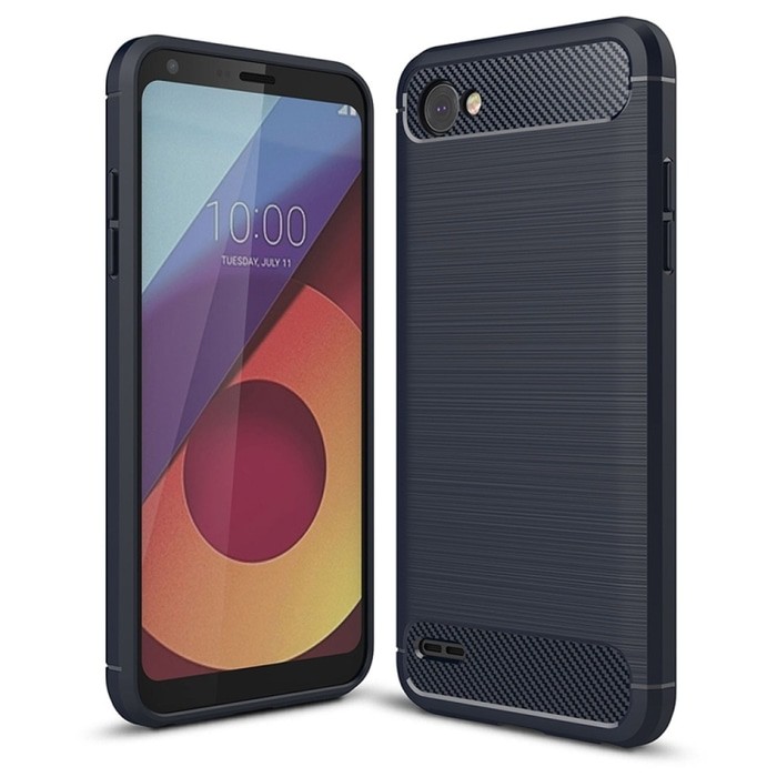 SS7704 - BRUSHED COMBINATION CASE LG Q6 - LG Q6 PLUS NAVY BLUE