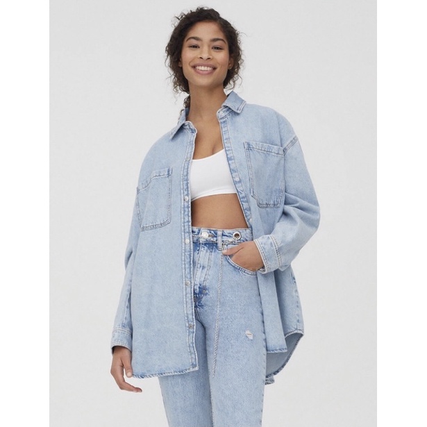 Pull&Bear Denim Overshirt