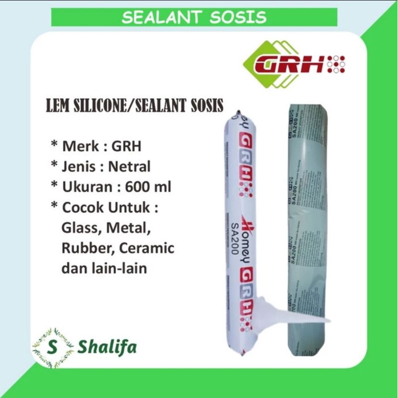 Sealant Sosis GRH SA 200 MS - Lem Silicone Dodol