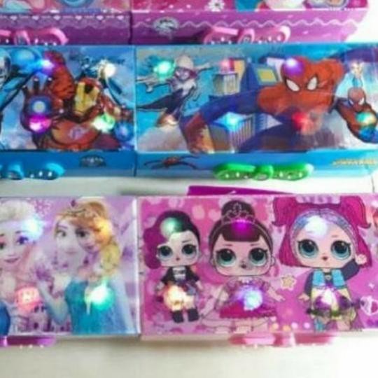

۝ kotak pensil kode 3 susun/tempat pensil password - Hijab ۩