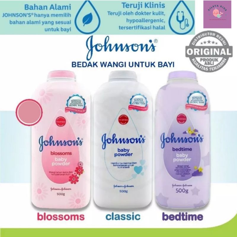 Johnson's Baby Powder 75+25gr dan 150+50gr || Bedak Bayi Johnson's