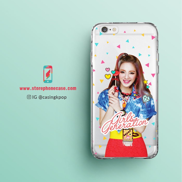 Casing Handphone KPOP Hyo Yeon SNSD GIRLS GENERATION BABY G CLEAR