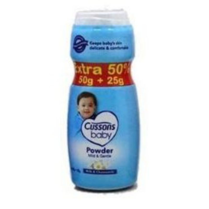 Cusson Baby Powder 75+25 free bubble dus anti pecah