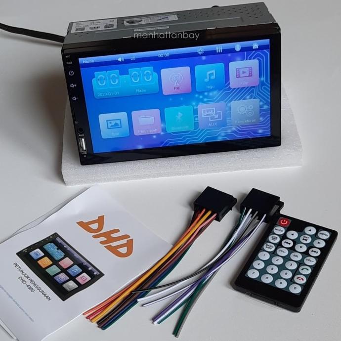 Double Din Tv Mobil Head Unit Universal Support Mirrorlink Dhd9818