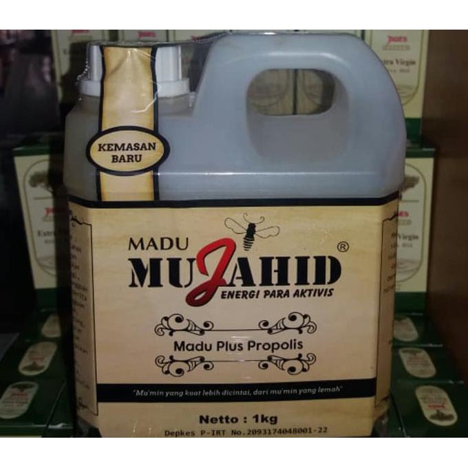 

Madu Hutan Plus Propolis Asli Mujahid 1 kg