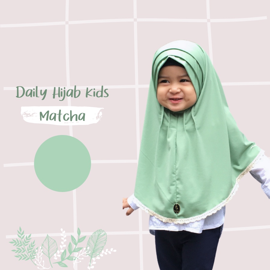 Hijab Kids Anak Usia 1-3 Tahun Renda Bawah lucu SHOFA