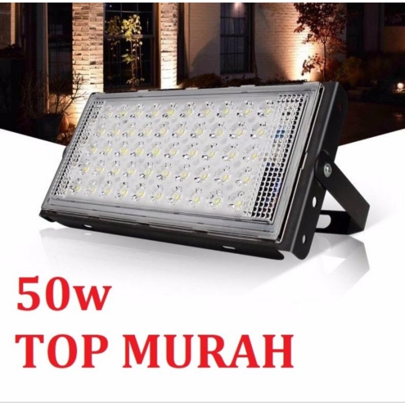 Kap lamp sorot 50watt. Floodlight 50w. Led sorot murah