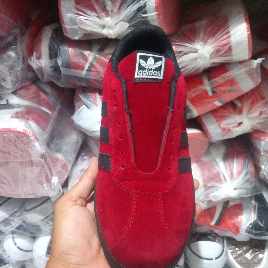 ADIDAS SEPATU RUNNING SNEAKERS CASUAL ADIDAS GAZELLE PRIA WANITA PREMIUM GUM ORIGINAL PICTURE