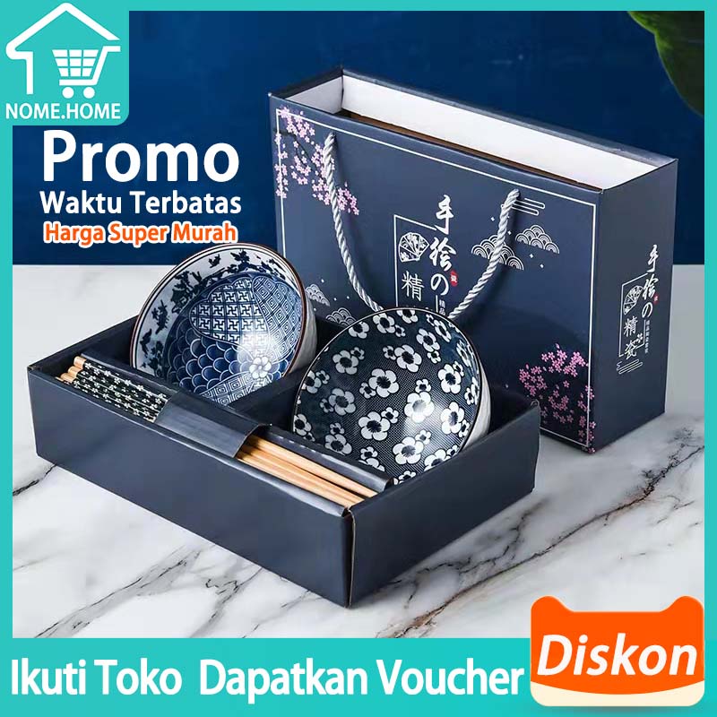 Jual Souvenir Mangkuk Set Peralatan Makan Porselen Biru Dan Putih Bermutu Tinggi Mangkuk Keramik