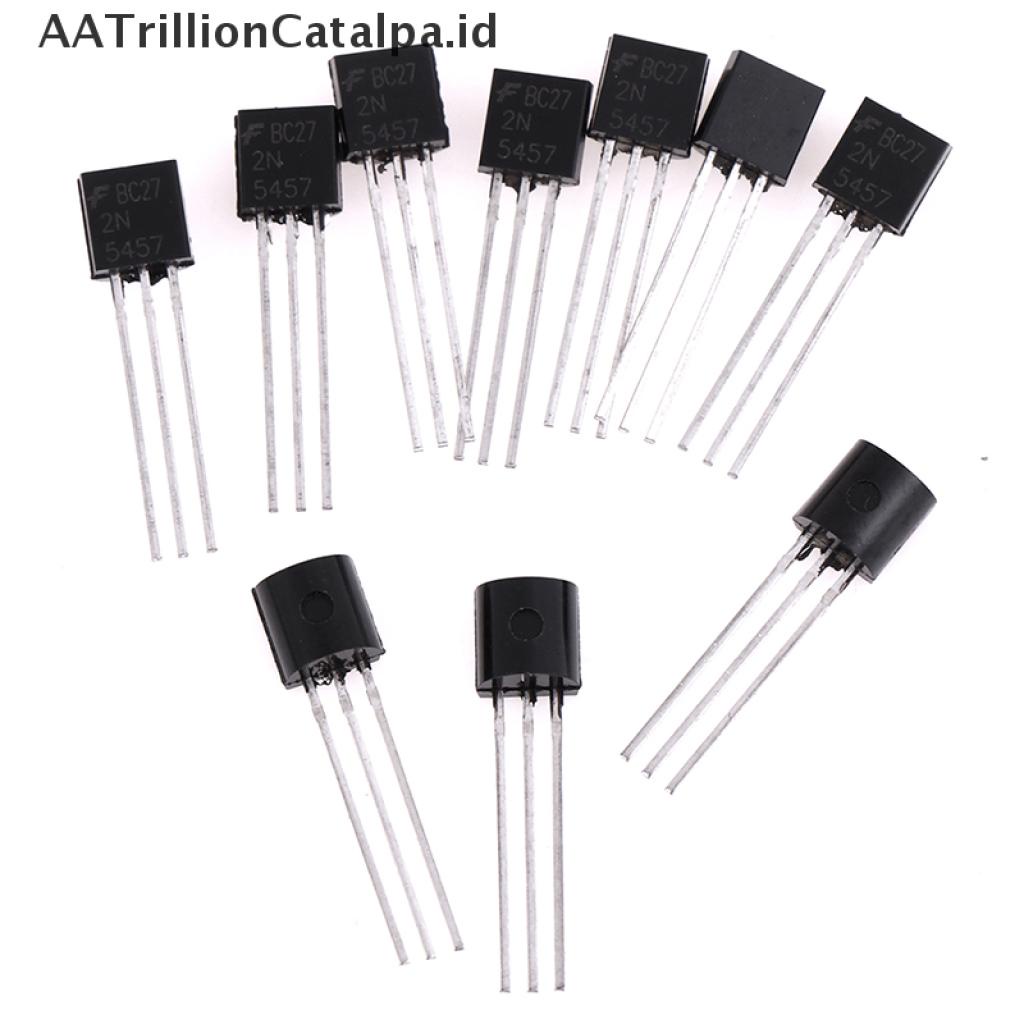 10pcs Transistor N-Channel 2N5457 2N5457G TO-92