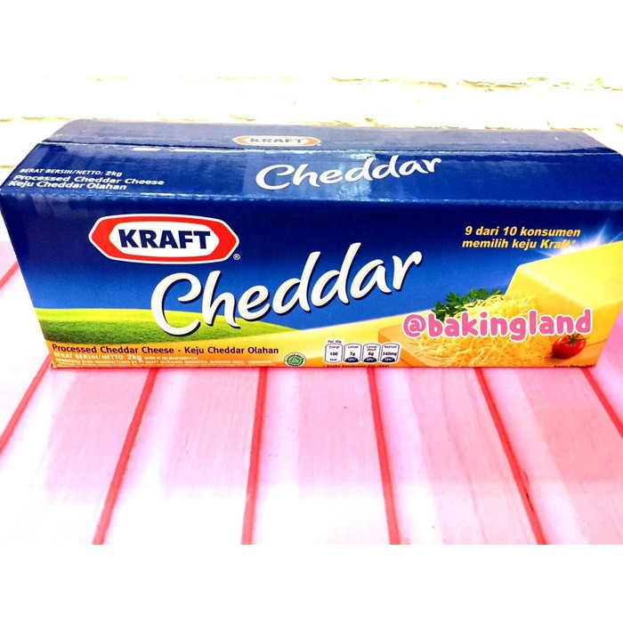 

Keju Kraft Cheddar 2kg martabak all in 1