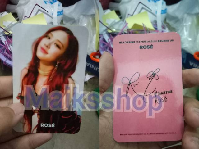 Blackpink Square Up Ddu Ddu Ddu Photocard Kpop