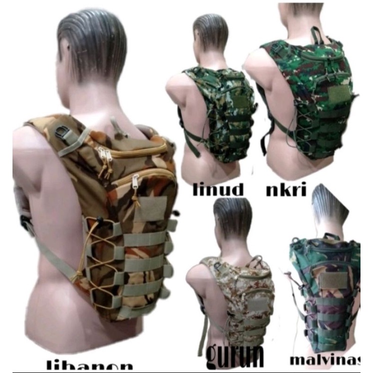 TAS SEPEDAH LORENG TAS TACTICAL ARMY TAS GOWES