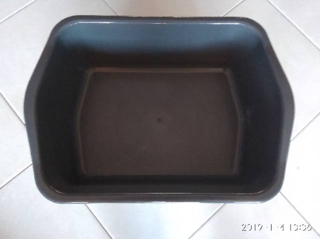 Litter box / bak pasir ukuran L (44x31x13) (kode :gde)