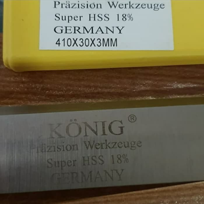 

(MEI) pisau planner HSS 18% merk KONIG 510/30/3